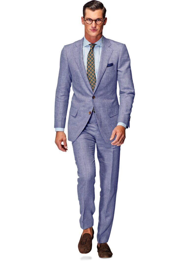 How To Wear A Light Blue Suit Modern Men's Guide
