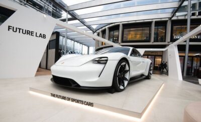Porsche Mission E Arrives In Sydney To Showcase The Future Of Sportscars