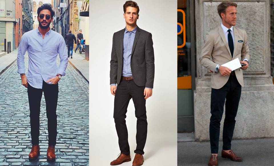 What color shoes to wear with black pants