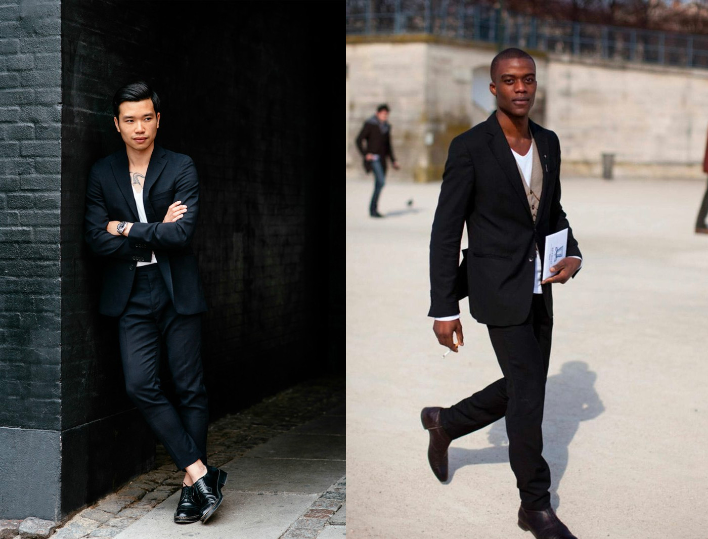 50 Ways To Wear A Black Suit - Modern 