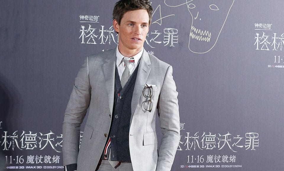 Eddie Redmayne Did Everything Right With His Thom Browne Suit Except For One Thing