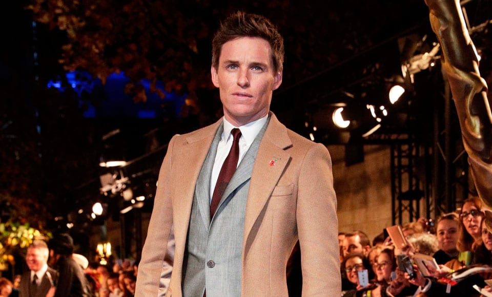 Eddie Redmayne Shows You How To Rock A Suit & Coat To Perfection