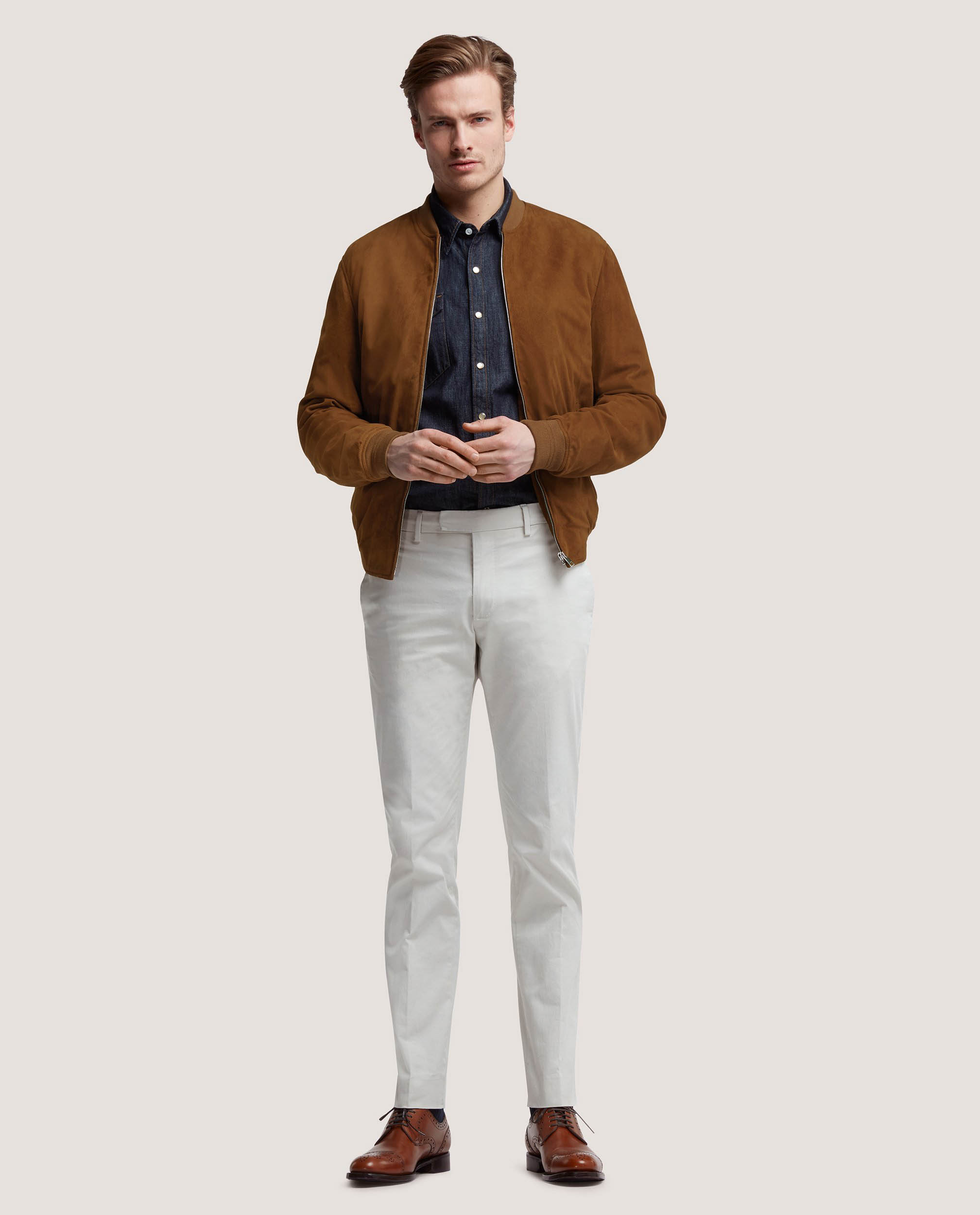 How To Wear A Brown Leather Jacket The Modern Men's Guide