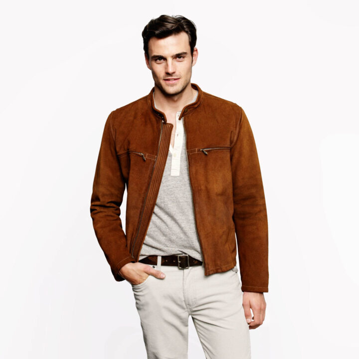 How To Wear A Brown Leather Jacket The Modern Men's Guide