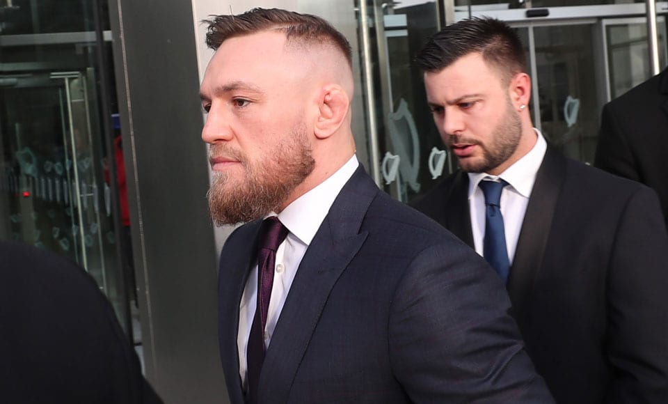 Conor McGregor Wears His Sharpest Suit Ever