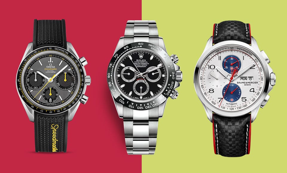 9 Best Men’s Racing Watches Inspired By Speed
