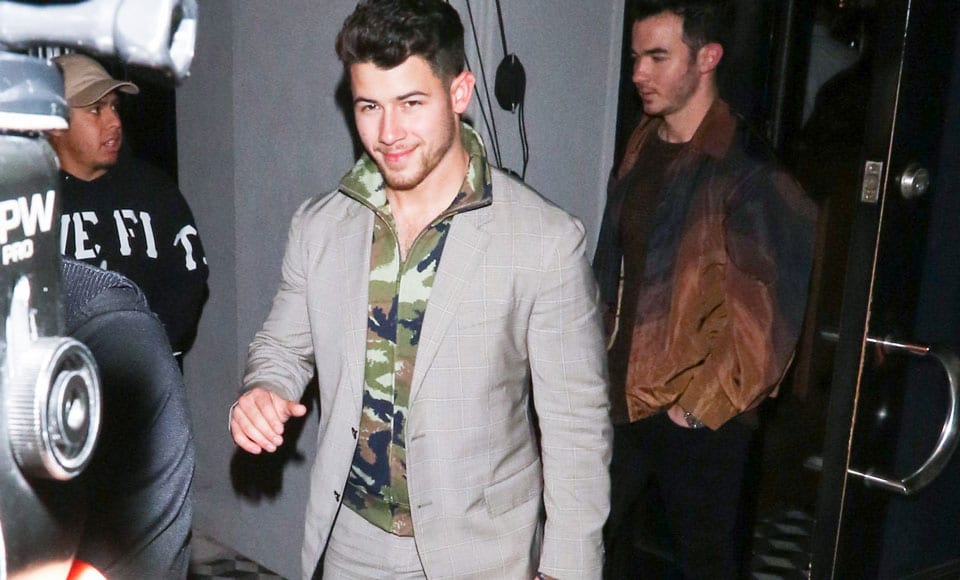 Nick Jonas Is Wearing One Of The Most Confusing Suits Of The Year…& It Oddly Works