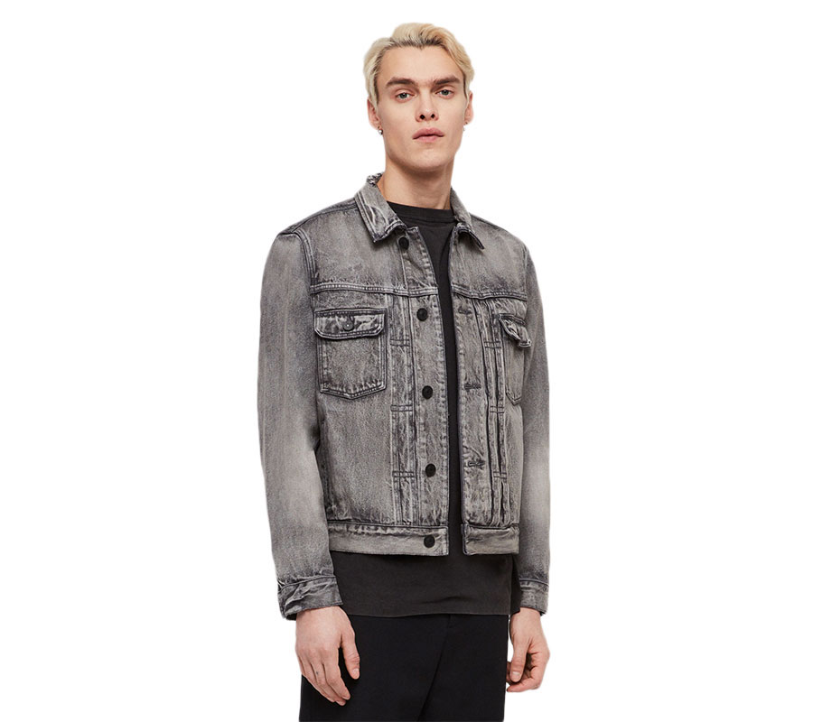 all saints jean jacket