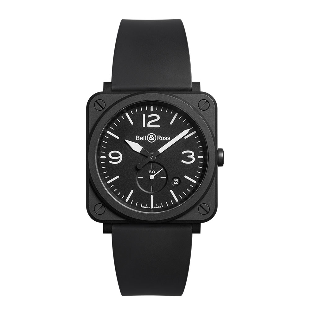 Bell & Ross BR S 39mm Ceramic And Rubber Watch