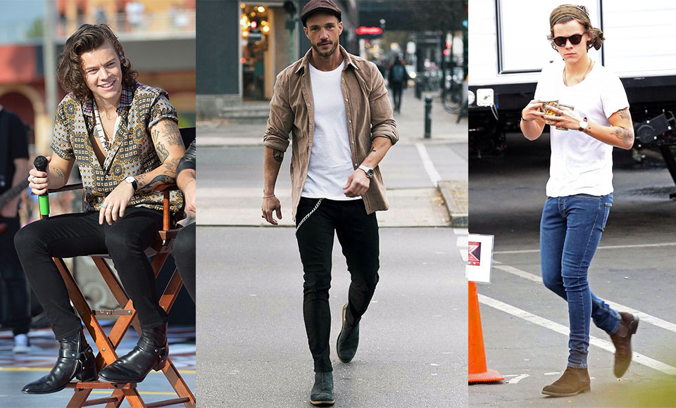 mens skinny jeans style