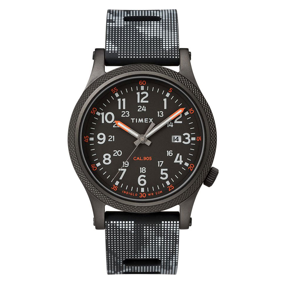 Allied LT 40mm Silicone Strap Watch