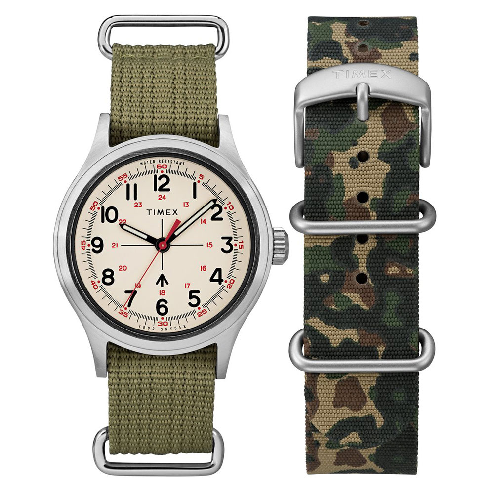 Timex + Todd Snyder The Military Watch in White