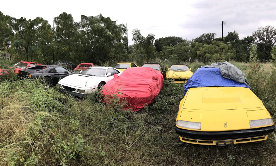 Abandoned Graveyard Where Classic Ferraris Have Gone To Die
