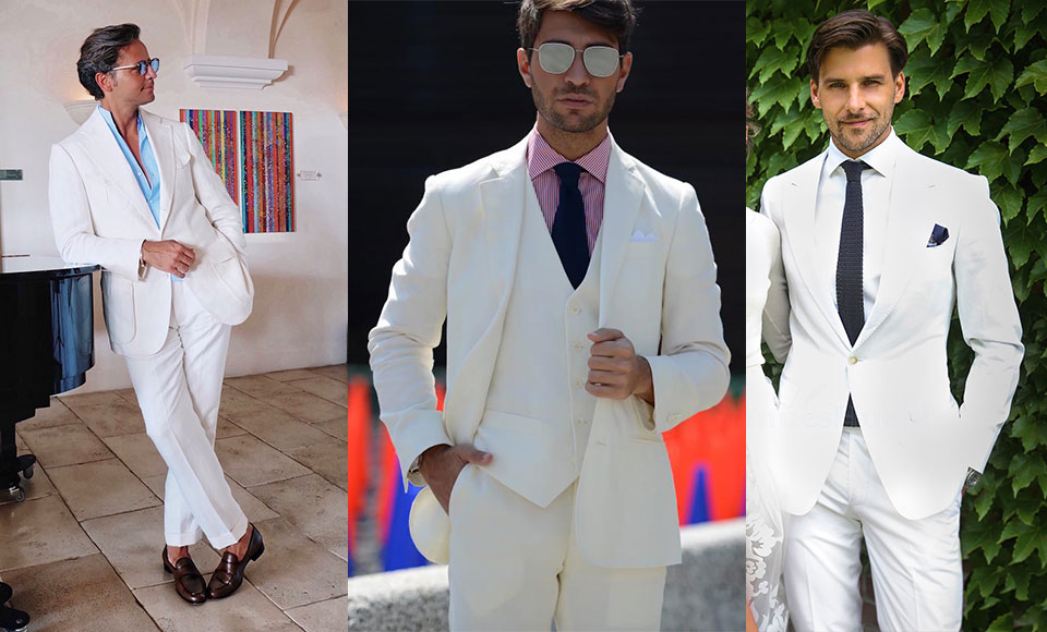 How To Wear & Style A White Suit