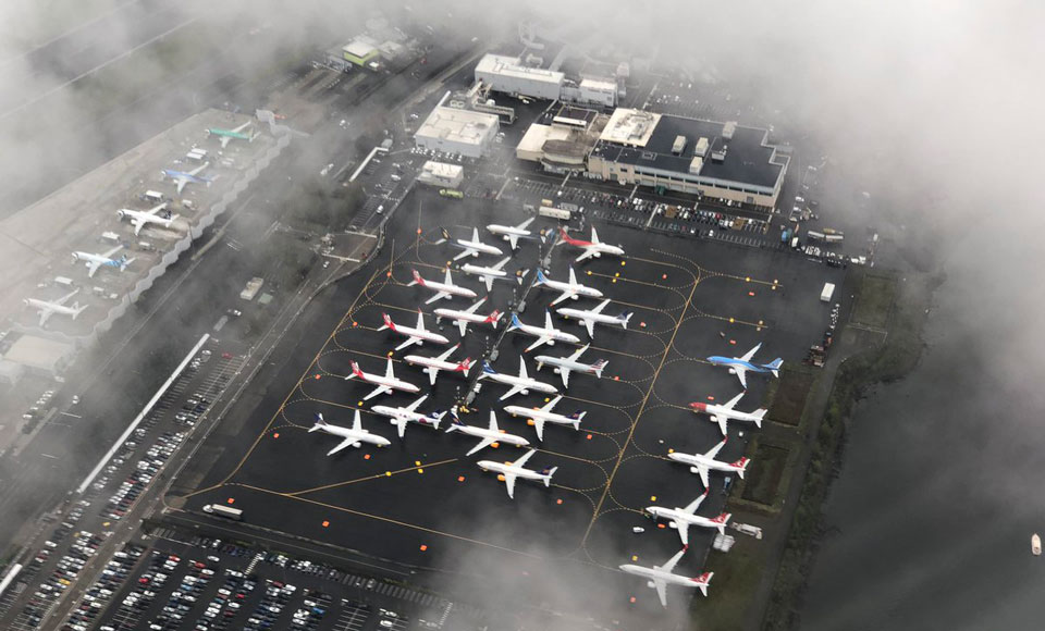 Boeing 737 Max: Employee Carpark Being Used For Storage