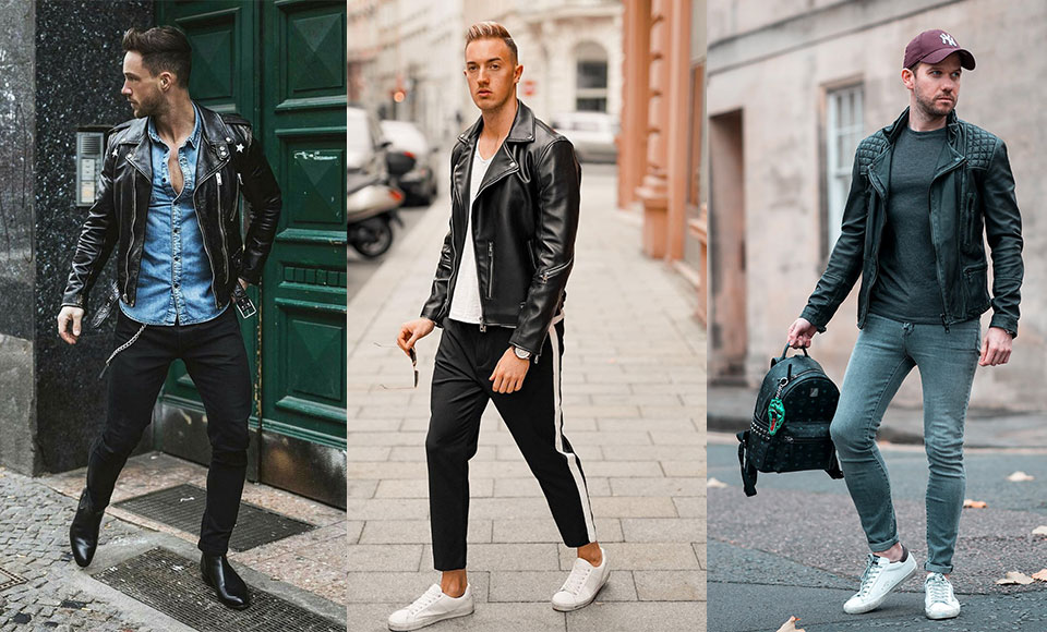 How To Dress Casually And Still Feel Great For Men's (2021) Leather Jacket With Jeans