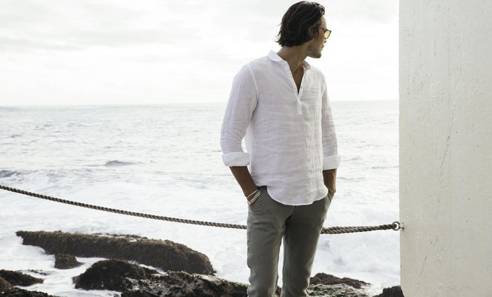 Linen Shirt With Fitted Pants