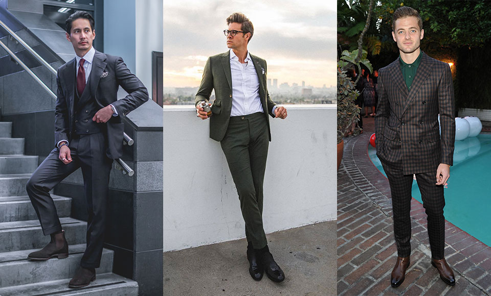 How To Wear Boots With A Suit - Modern 