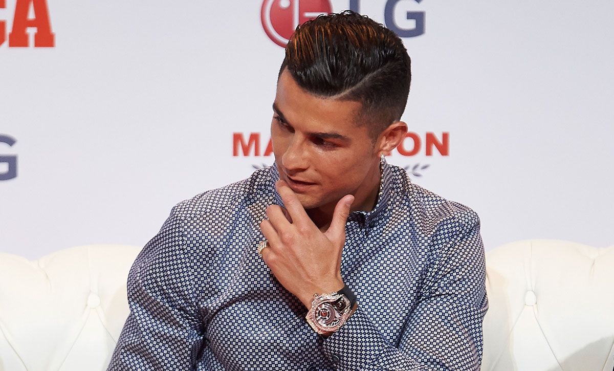 Cristiano Ronaldo's Diamond Watch Could Fund A Small Rogue Nation