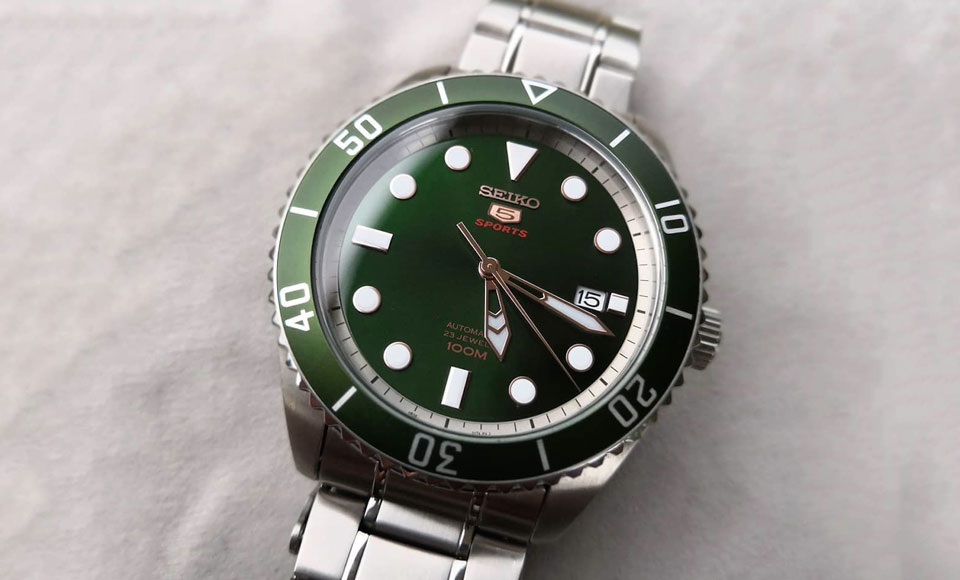 seiko watch rolex style