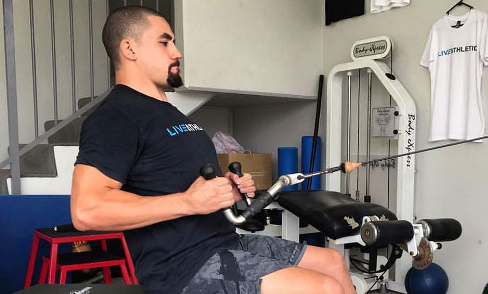 Robert Whittaker's Insane Workout Will Leave You A Quivering Mess