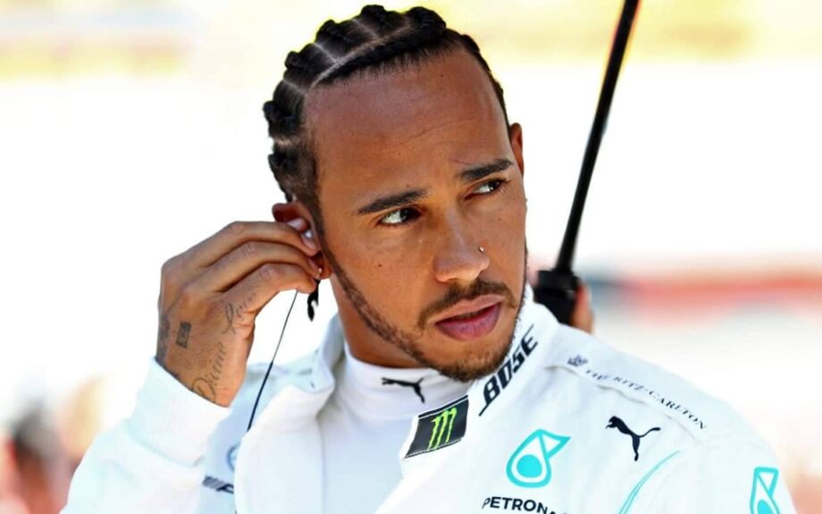 Lewis Hamilton's Signature Blond Hair - wide 8