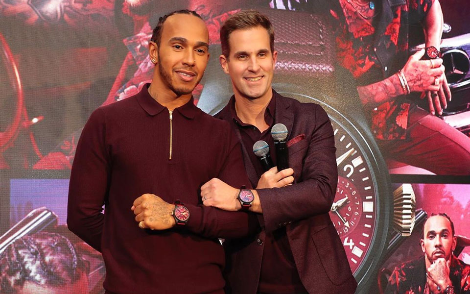 IWC Schaffhausen &amp; Lewis Hamilton Just Dropped An Ultra Exclusive Big Pilot That Will Have You Seeing Red