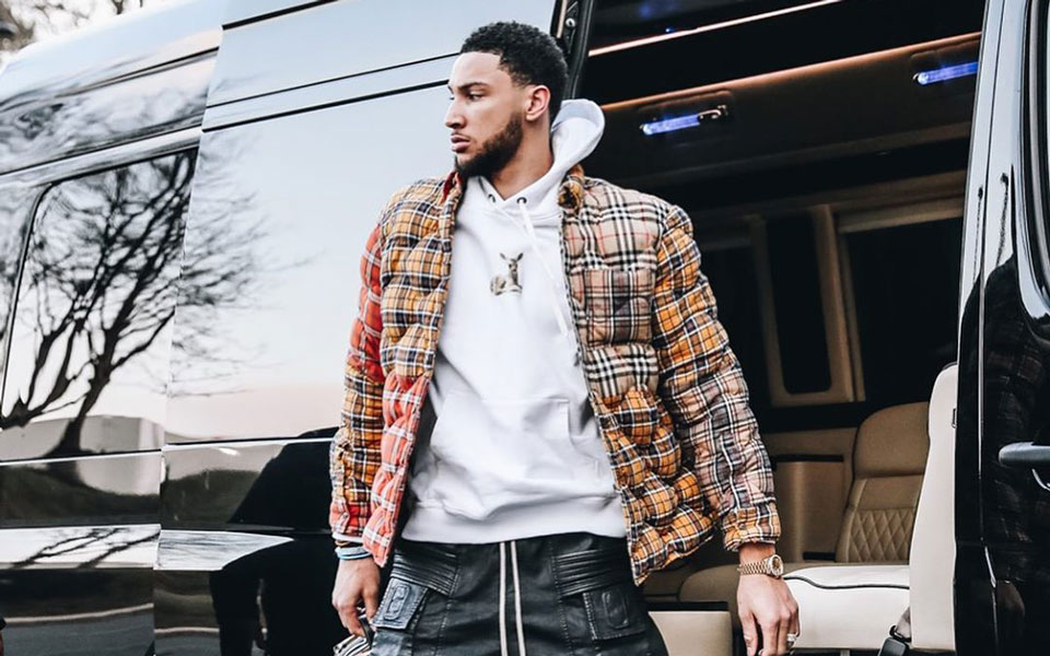 Ben Simmons' Leather Pants Could Be Next Year's Biggest Legwear Trend