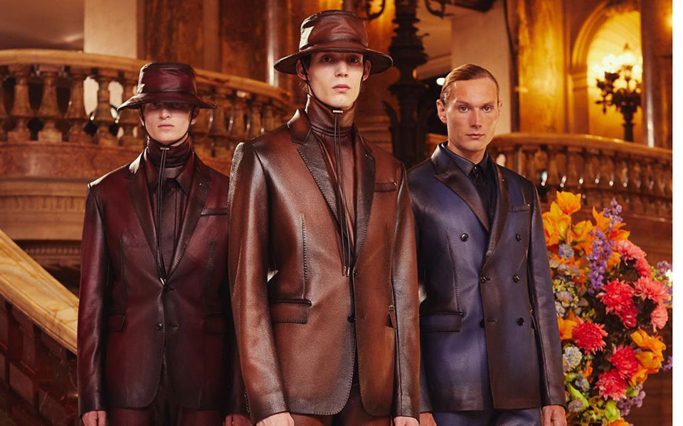 Leather Suits Could Be The Most Frightening Menswear Trend