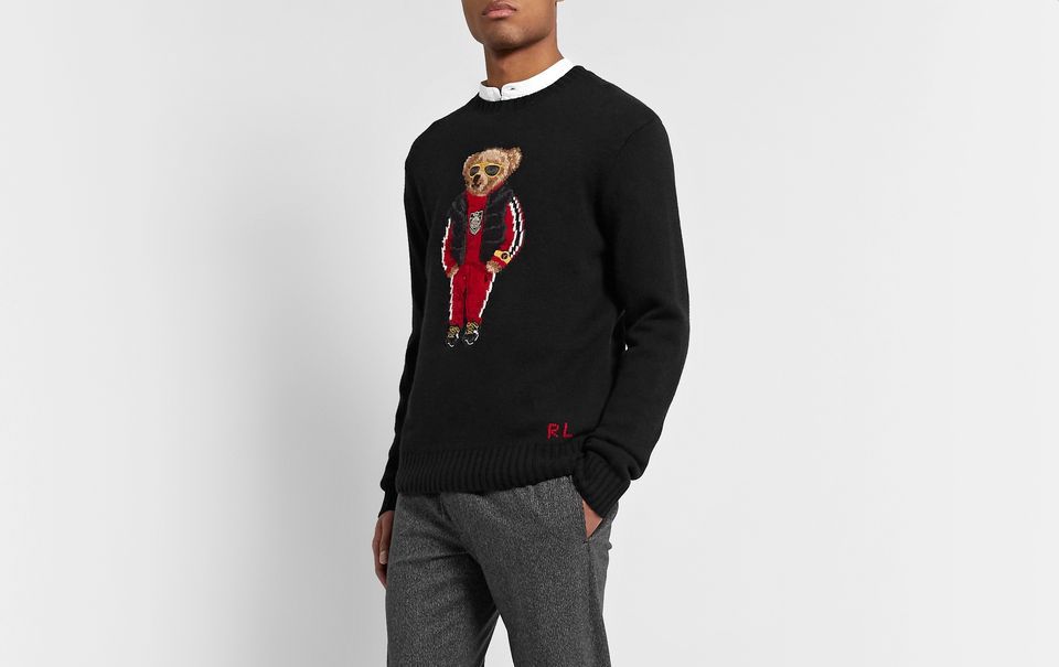 Ralph Lauren's Polo Bear Sweater Is A Men's Winter Style Essential