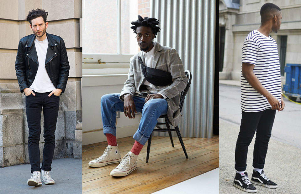 How To Wear HighTop Sneakers A Modern Man's Guide