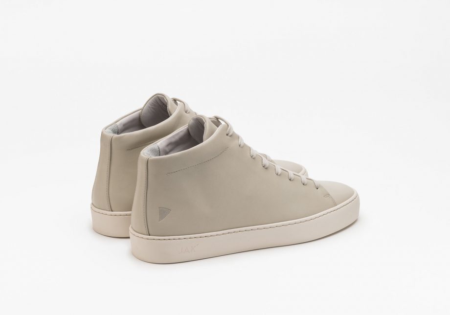 white high tops leather