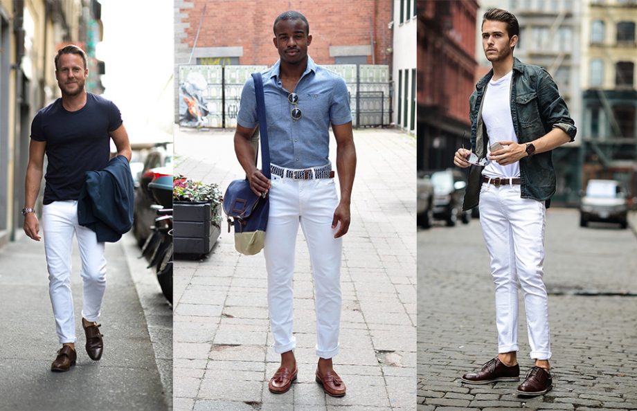 Men's Guide To Styling White Jeans Outfits Correctly | White jeans men,  Streetwear men outfits, White pants outfit