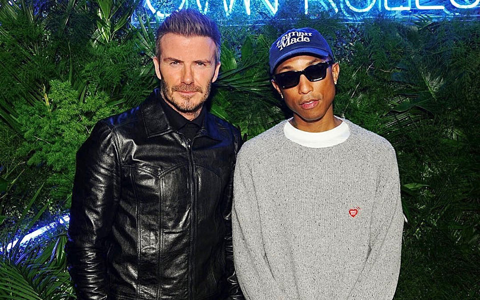 David Beckham & Pharrell Williams Teach You How To Look Cool Without Trying