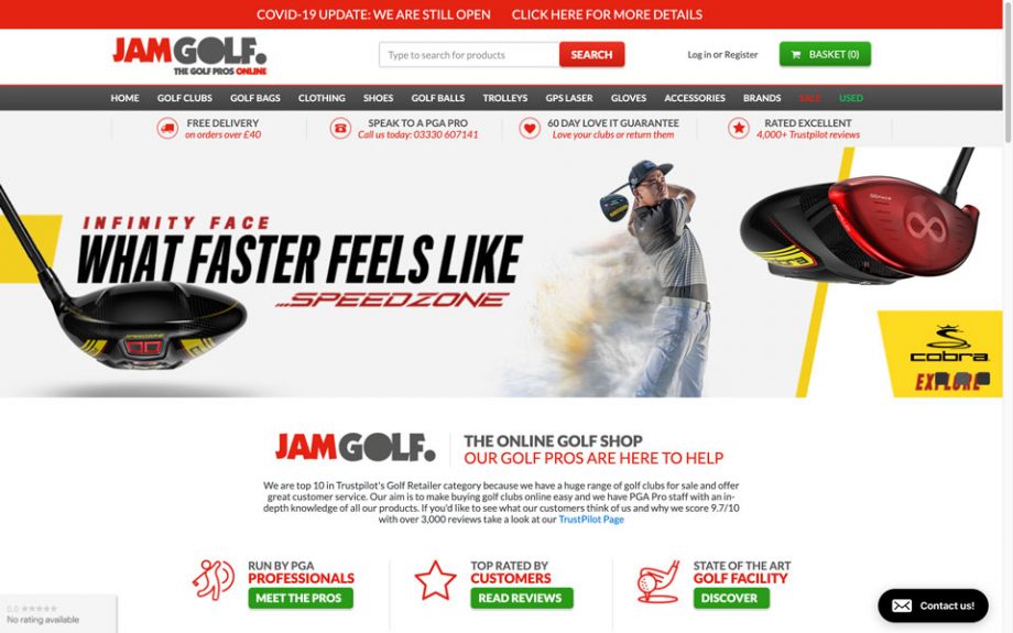 Best Online Golf Stores [2021 Edition]