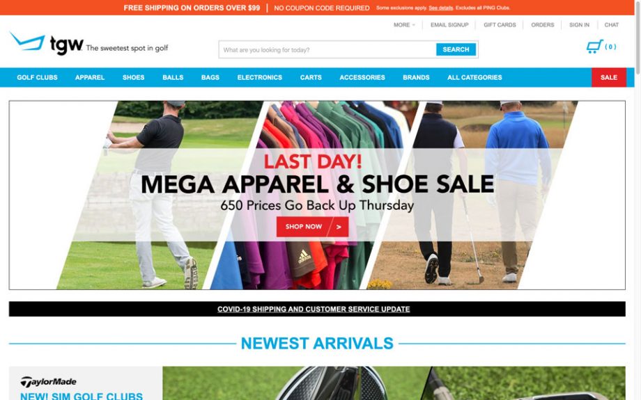 Best Online Golf Stores [2021 Edition]