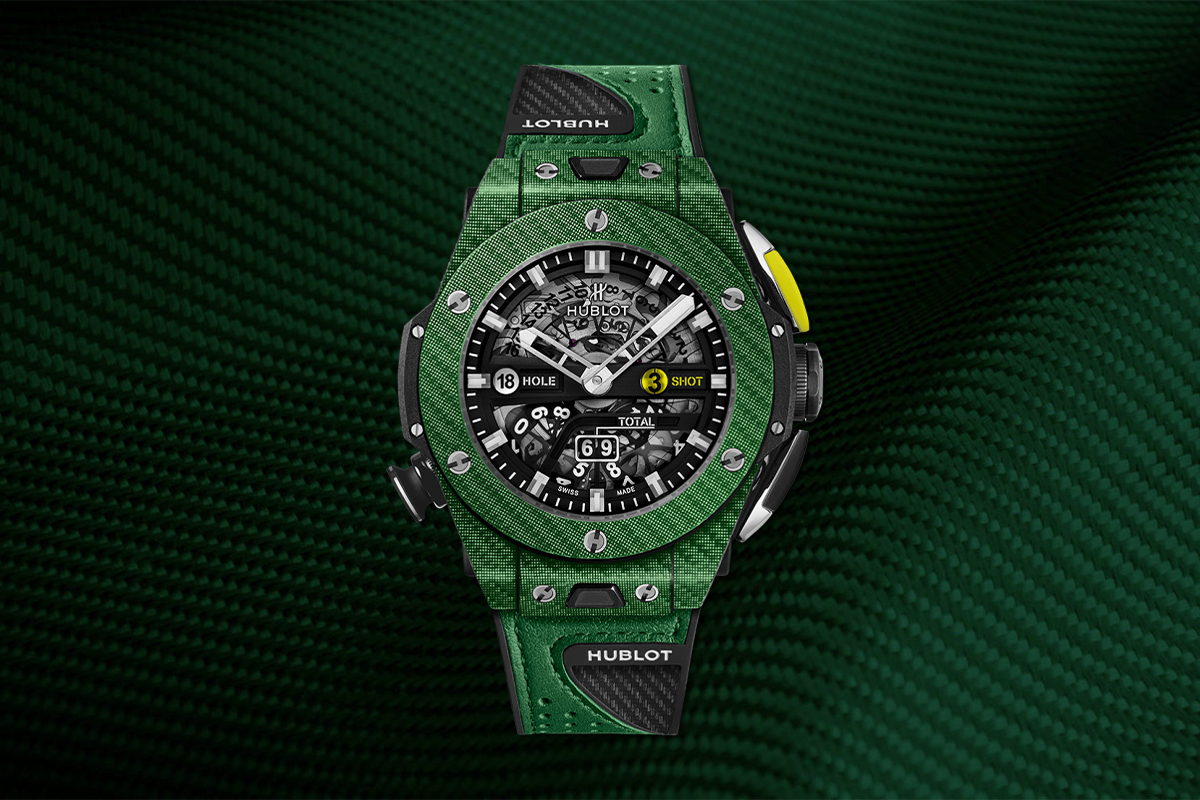Hublot Big Bang Unico Golf: World First Mechanical Golf Watch Will Have Other Golfers Green With Envy
