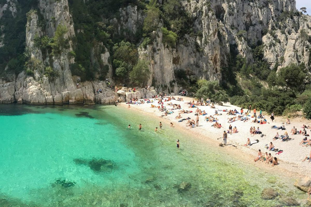 Les Calanques De Cassis: French Riviera Photos Reveal Radical Change On France Beach