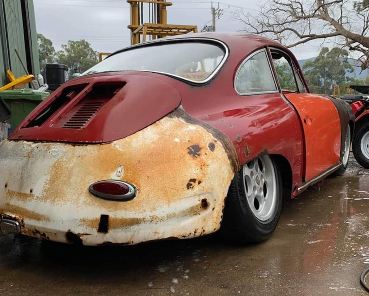 Australian 'Harlequin' Porsche 356 C Could Be The Ultimate Pandemic Project