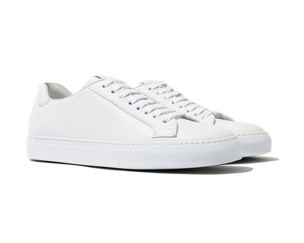 white designer mens trainers