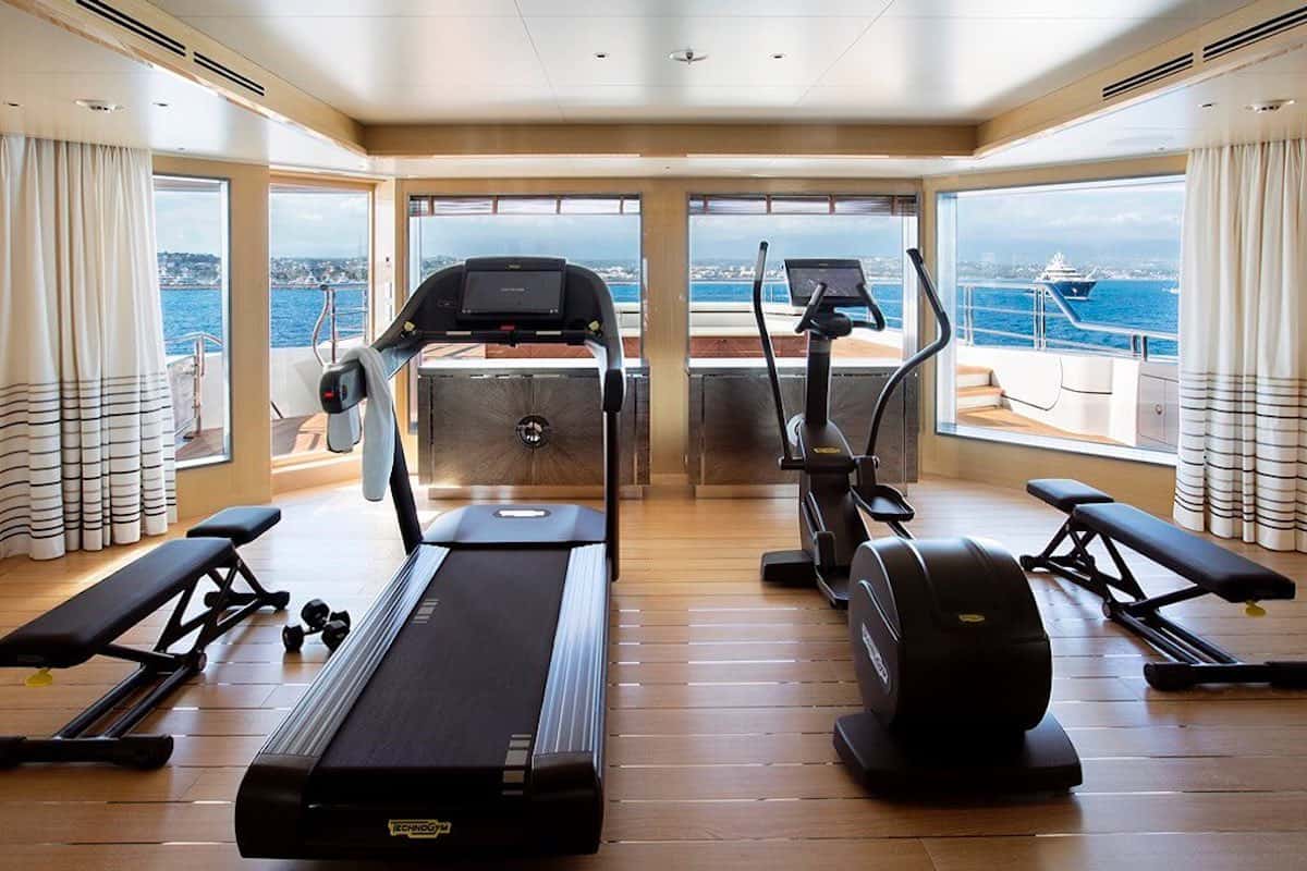 Industry Insider Gives You A Sneak Peek Into The World Of 'Superyacht Gyms'