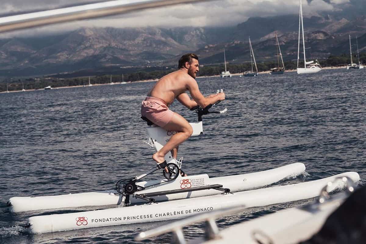 Conor McGregor's Latest Fitness Craze Makes A Splash In Monaco