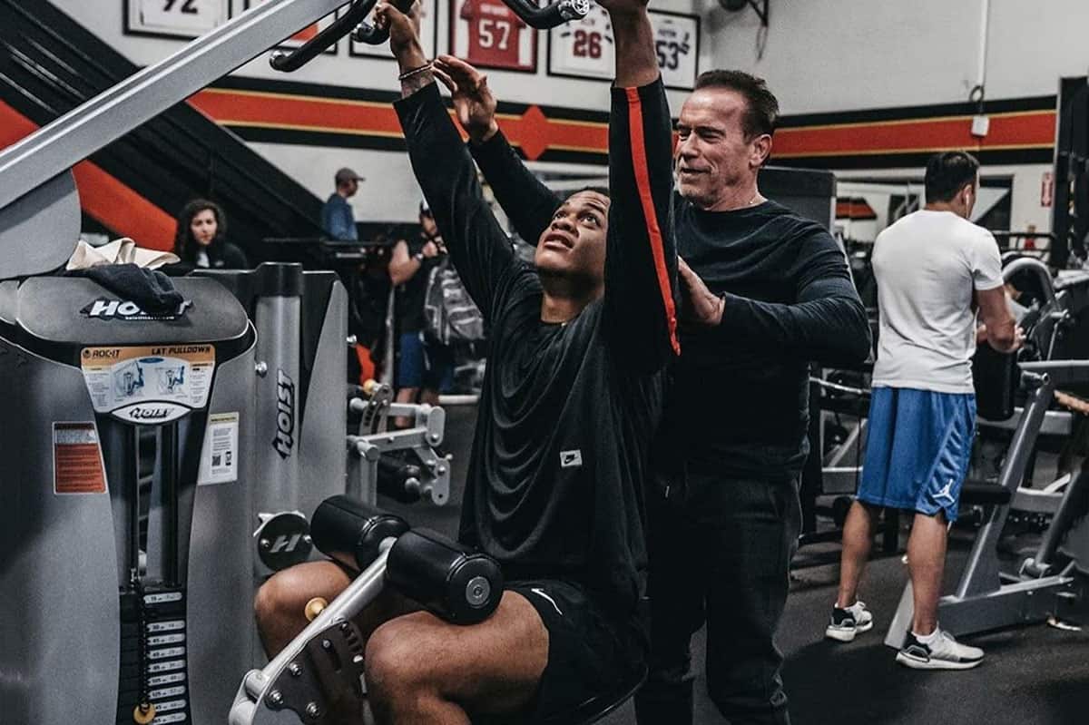 Arnold Schwarzenegger Home Workout: Keeping It Old-School