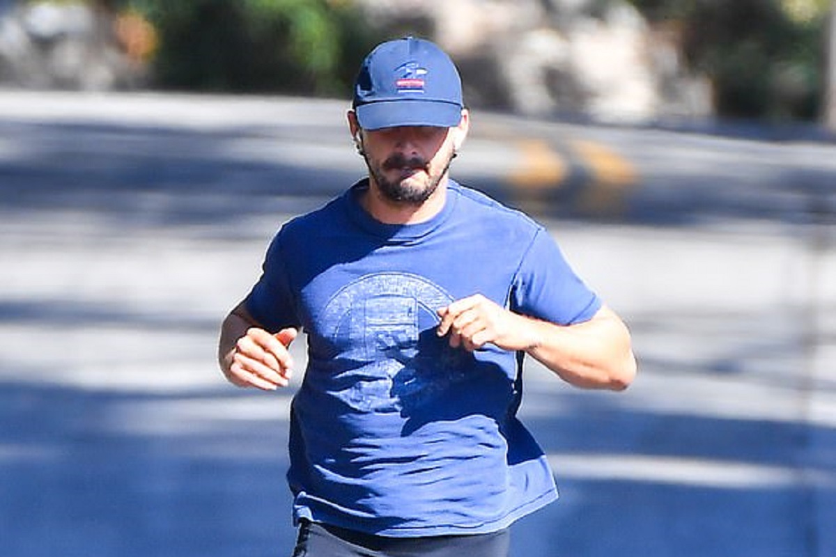Shia LaBeouf Spotted Committing The Ultimate Men’s Activewear Crime