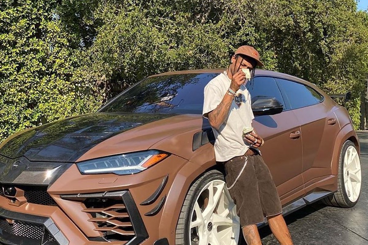 Travis Scott Lamborghini: Rapper Flaunts Modified Urus SUV