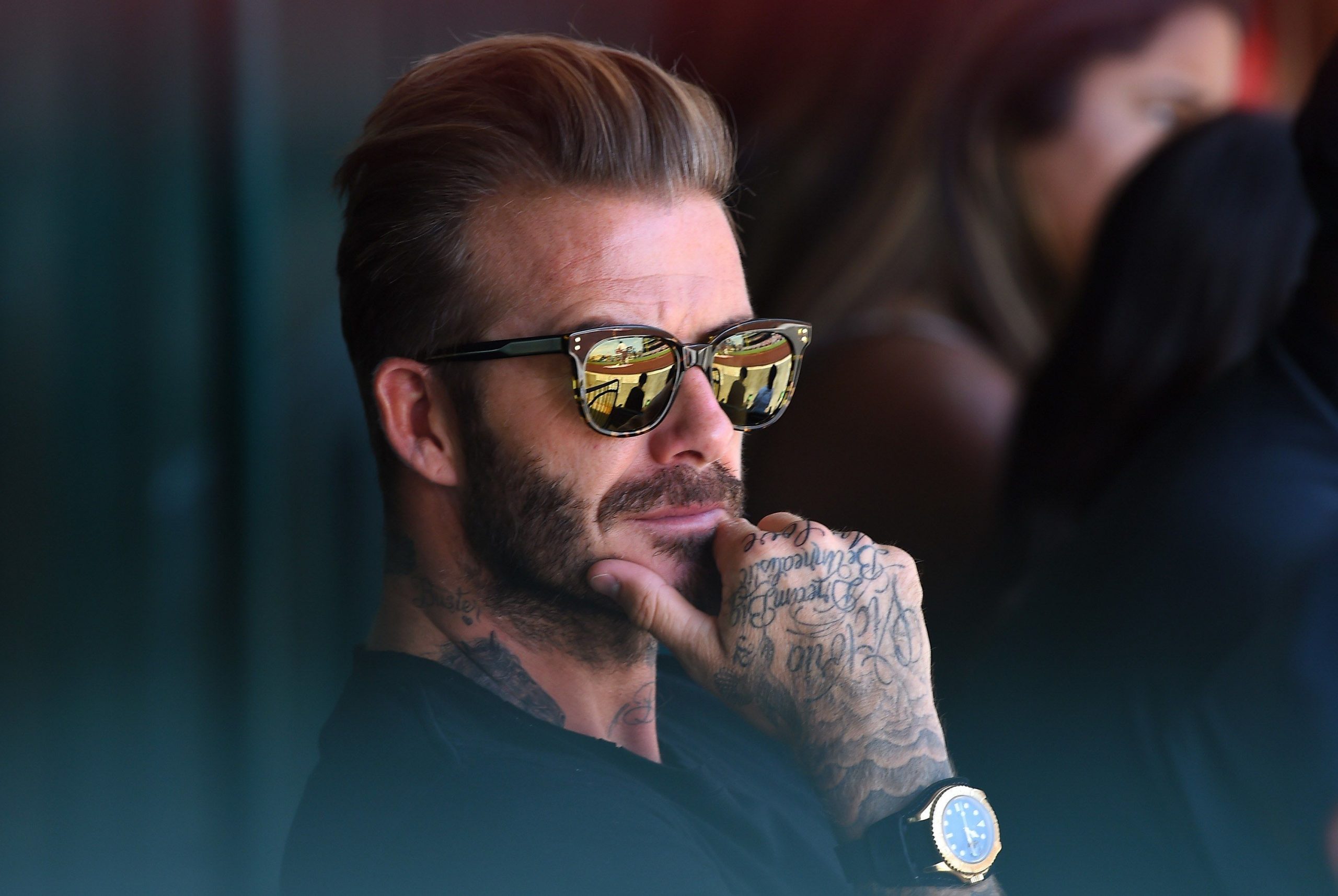 David Beckham Spotted Wearing A ‘Refreshing’ Take On The People’s Rolex
