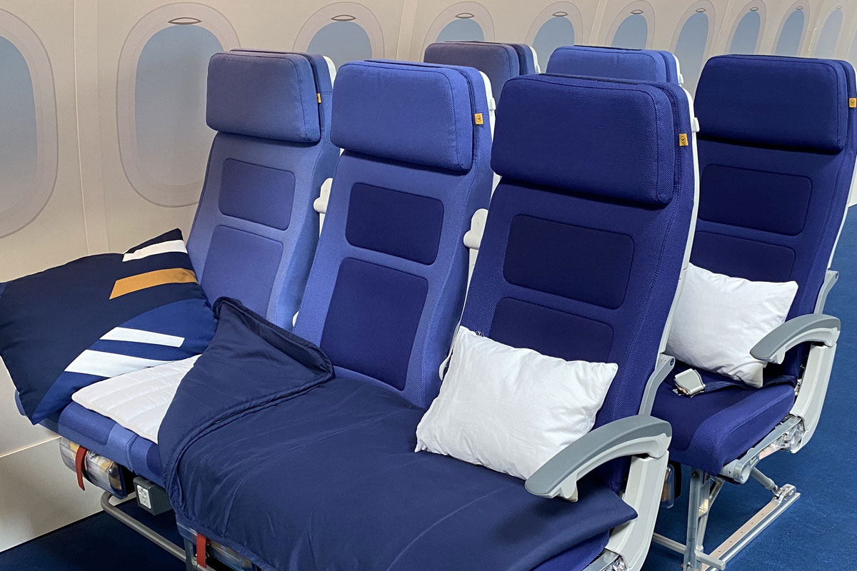 Lufthansa's New Concept Solves Most Stressful Aspect Of Flying Economy