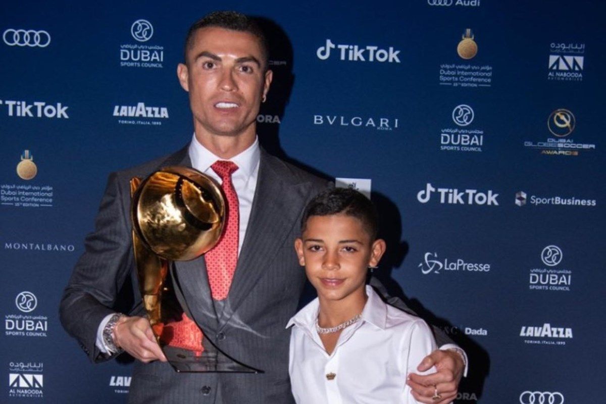 Cristiano Ronaldo Officially Passes On His Million Dollar Taste In Watches To His Son