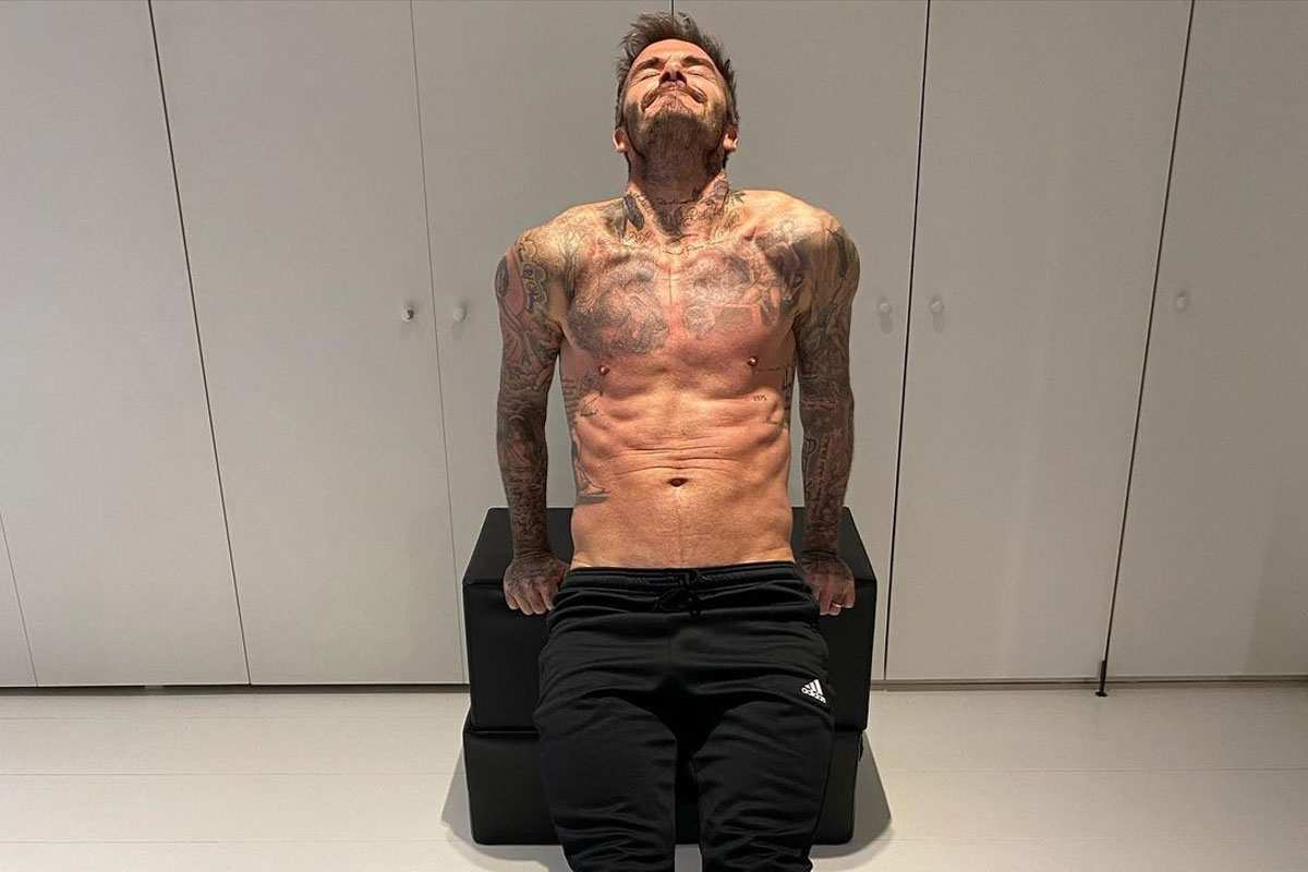 David Beckham Shares FinisherExercise That Keeps The Dad Bod Away… Even At 45