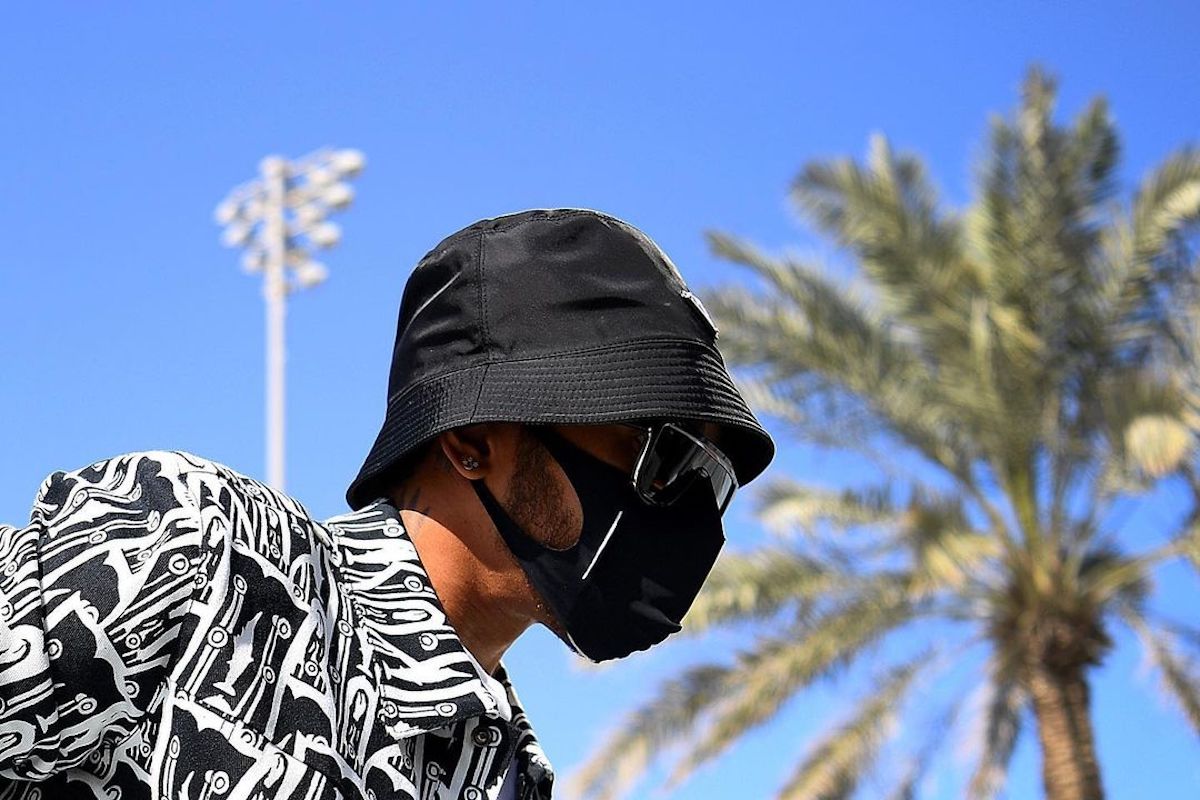 Lewis Hamilton's Outrageous Outfit Worthy Of A Negative COVID Diagnosis